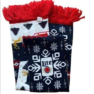 Miller Lite | Miller Lite Christmas winter scarf